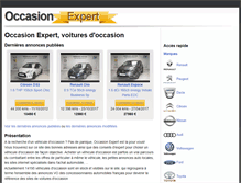 Tablet Screenshot of occasion-expert.fr